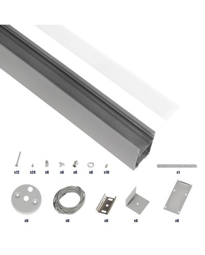 GLOBOSTAR® ALP-LINEAR LUMILINE 61765-3M Επιφανειακό /
