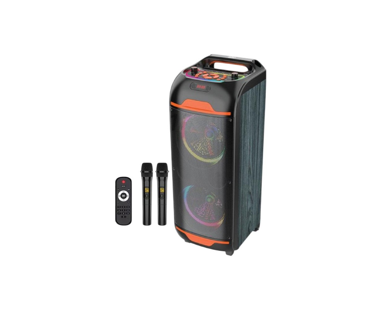 Φορητό ηχείο subwoofer με μικρόφωνο Karaoke - ZQS-8248 - 116237 - Black Φορητό ηχείο subwoofer με μικρόφωνο Karaoke - ZQS-8248 - 116237 - Black
