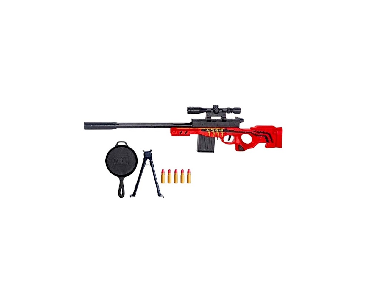 Παιδικό όπλο στόχου με μαλακές σφαίρες - Soft Gun - 579-4AWM - 215607