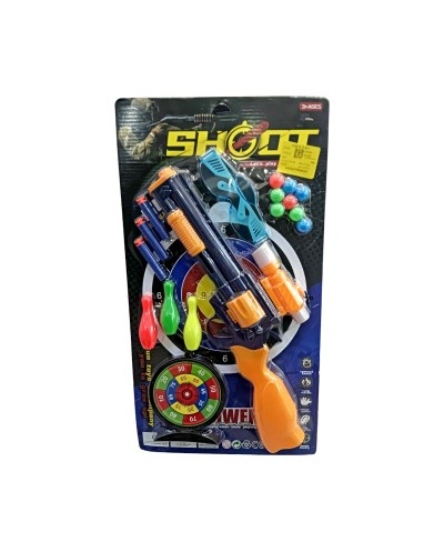 Παιδικό όπλο στόχου με μαλακές σφαίρες - Soft Gun - 579-72 - 215602