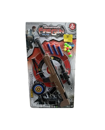 Παιδικό όπλο στόχου με μαλακές σφαίρες - Soft Gun - 579-68SCAR - 215600