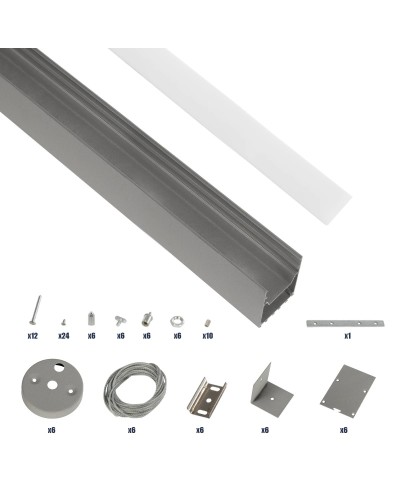 GLOBOSTAR® ALP-LINEAR BRIGHTRAIL 61776-3M Επιφανειακό /