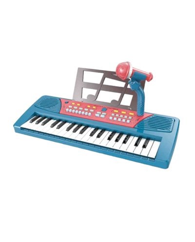 Παιδικό πιάνο με μικρόφωνο - 161267 - Blue